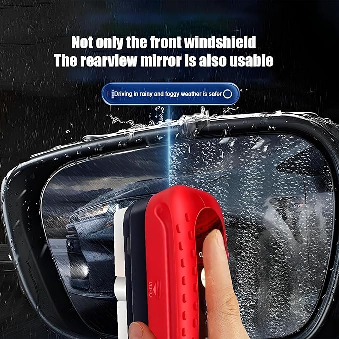 20% OFF🧼Automotive Oil Film Cleaning Brush, Reusable Windshield Glass Coating,Creative Portable Glass Cleaning Board for All Cars