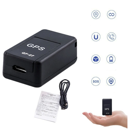 HOT SALE🔥 Magnetic Mini GPS Tracker - Car/Bike/Pets/Kids Safety (GF-07)