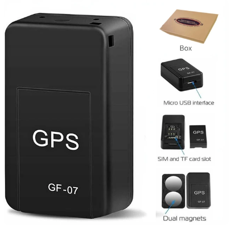 HOT SALE🔥 Magnetic Mini GPS Tracker - Car/Bike/Pets/Kids Safety (GF-07)